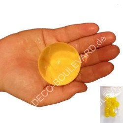 Wasserperlen EXTREM Gelb (4.0-6.0 cm) 1xTüte zum aufquellen