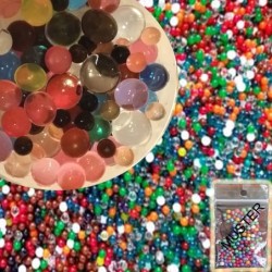 1000 Stück Mixfarben Wasserperlen zum aufquellen